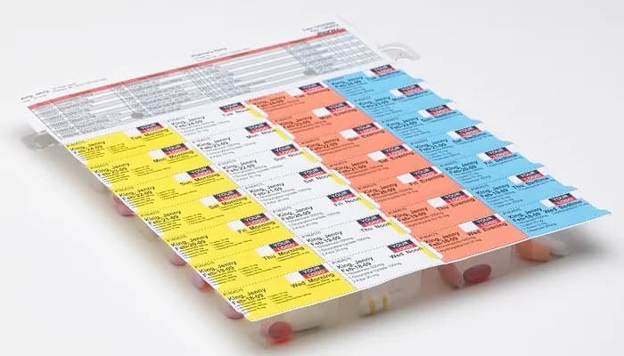 Dispill® multi-dose packaging